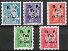 LIBERATION ...SOSPEL..5 valeurs**...Signé P MAYER