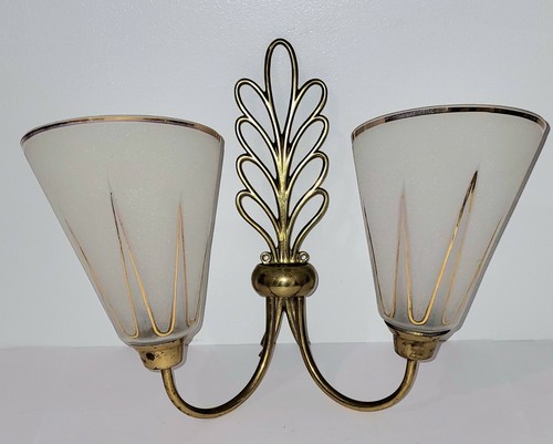 Grande applique double - grande, en