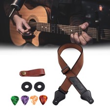 Sangle de guitare électrique, sangle de guitare pour guitare acoustique,