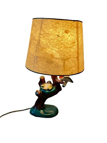 Ancienne lampe céramique - ancienne,