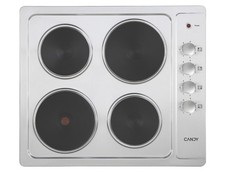 Candy CLE64KX Acier inoxydable Intégré 58 cm Plaque scellée 4 zone(s)