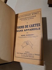 Prestidigitation Magie Blanche Encyclopédie Roret