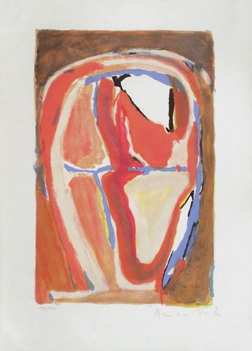 Bram van velde lithographie - velde,