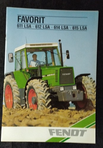 Rare brochure fendt neuve - -brochure,
