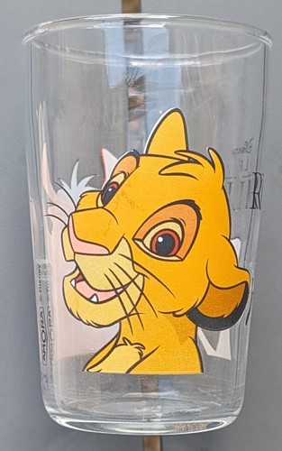 Verre moutarde roi lion - verre,