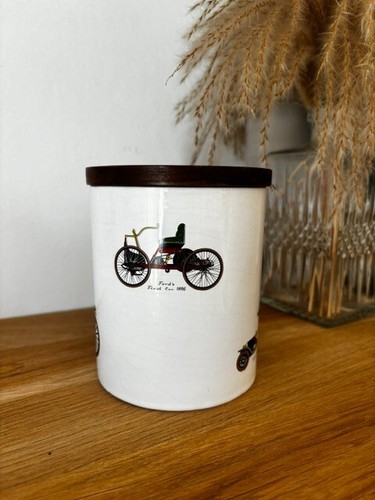 Ancien pot tabac voitures - ancien,