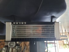 ancien chauffage calor transformé en lampe