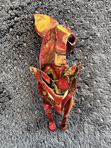Superbe broche le renard - broche,
