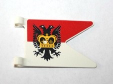 PLAYMOBIL 3351 3859 3914 9989 DRAPEAU AIGLE NOIR COURONNE PRISON TOUR PIRATES