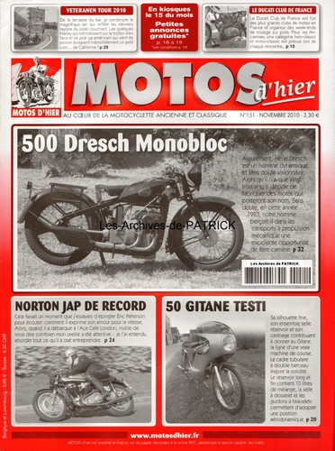 Motos hier 151 gitane - 151, testi