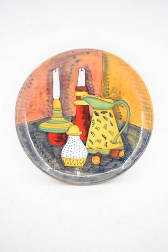 Assiette deruta terre cuite - assiette, en