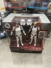 Figurine Disney Store Star Wars Élite Séries Han Solo Luke Skywalker