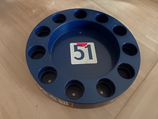 Joli Plateau couronne bar LE ONZE de PASTIS 51 / pour 11 verres football /mètre.