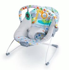 Transat bébé Safari fun Bright starts avec Arche d'éveil et jouets et vibrations