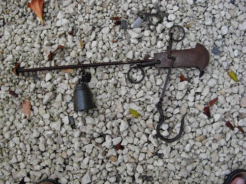 Peson ancien balance romaine - peson,