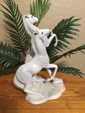 Rare Porceval Porcelain Horses
