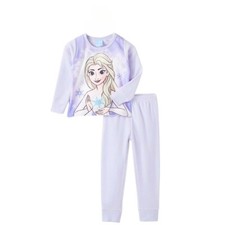 Pyjama fille, couleur violet.-