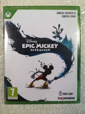 DISNEY EPIC MICKEY REBRUSHED XBOX ONE - SERIES X EURO NEW (GAME IN ENGLISH/FRANC