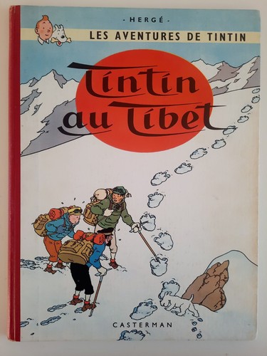 Hergé tintin tibet - tintin, au