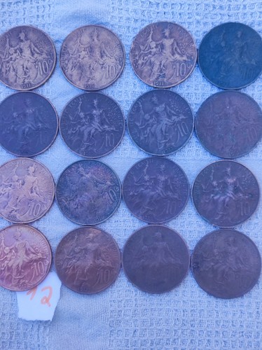 Lot pièces de monnaie - de, 16
