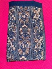 Tissu  vintage coton imprimé pour faire une jupe larg 140 cm x H 290 cm C810