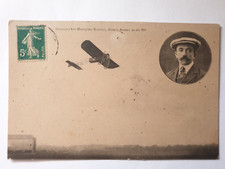 CPA GRAZZIIOLI SUR MONOPLAN BLERIOT MOTEUR ANZANI 50-60 HP