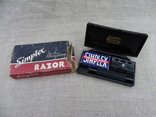 US WW2 - RASOIR - SIMPLEX 7 MILITARY RAZOR USA - BOÎTE ET CARTON D'ORIGINE