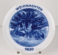 Noël 1930 Wand-Teller Forete