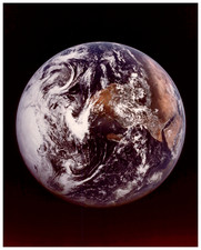 NASA, “Blue Marble”, First Photograph of the Full Earth vintage c-print Tirage