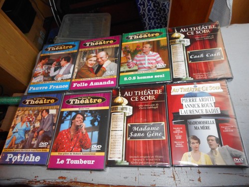 Lot dvd coeur du theatre - 8,
