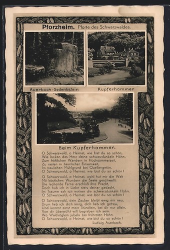 Carte postale pforzheim - carte,