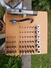 Boite 52 Fraises, 1 Porte-outil, 6 mandrins, GERFA, Fraiseuse, usinage.