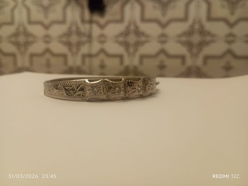 Moroccan silver engraved - moroccan,