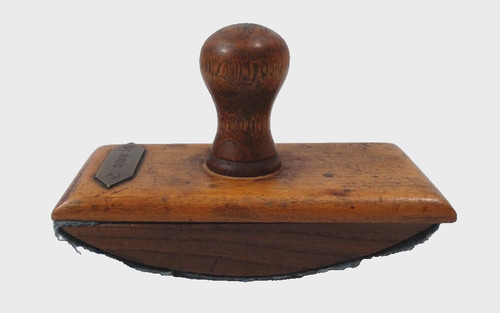Ancien tampon porte - , en