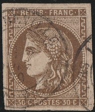 France timbre bordeaux - france, n°