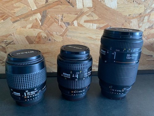 Lot objectifs nikon af - 3,