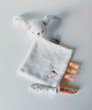 Doudou Plat/Mouchoir Mia Lapin