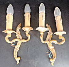 LOT DE 2 APPLIQUES MURALES EN