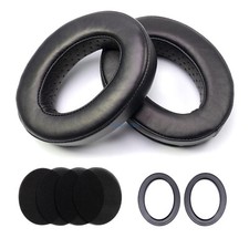 Leather Ear Pads For Sennheiser Massdrop HD650-525 HD6XX-580 Memory Foam