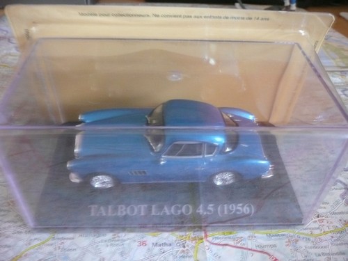 Talbot lago bleue 1956 - bleue,