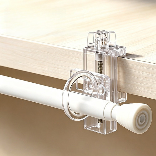 Support clip tringle rideau - clip,