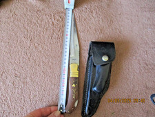 Couteau de Chasse à La D ESTAING LAGUIOLE  avec Étui en Cuir