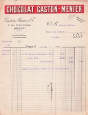 75 PARIS chocolatier GASTON