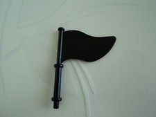 PLAYMOBIL vintage médiéval pirates drapeau noir vierge