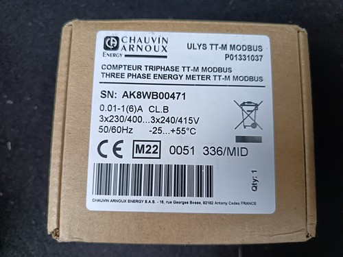 Chauvin arnoux compteur - chauvin,