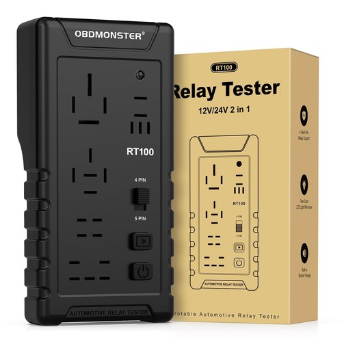 Testeur relais auto 12v - relais, 24v