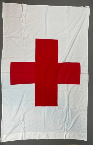 Drapeau croix rouge - , us