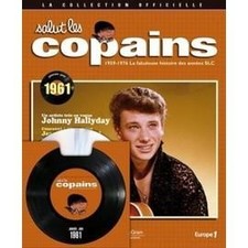 Cd Salut les copains collection officielle cd+livre Johnny Hallyday