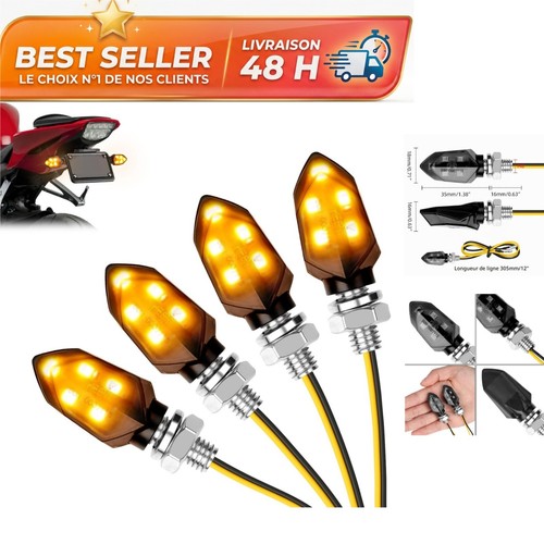 Clignotants led moto 12v lophe - clignotants,