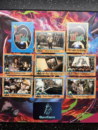Lot cartes topps hook - 9,